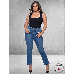 FOX FACTOR Jeans ROXI Nasau Blue Straight 29